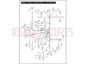 Harley-Davidson 2004 SIDECAR FLHT SIDECAR  - SIDECAR FOR FLHT WIRING HARNESS, INTERCONNECT - FLHT MODELS