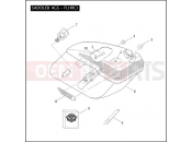 Harley-Davidson 2004 SIDECAR FLHTC SIDECAR  - SIDECAR FOR FLHTC SADDLEBAGS - FLHRCI