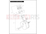 Harley-Davidson 2004 SIDECAR FLTR/I SIDECAR  - SIDECAR FOR FLTR/I PISTONS & FLYWHEEL ASSEMBLY - TWIN CAM 88â¢