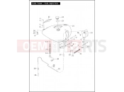 HARLEY-DAVIDSON SOFTAIL STANDARD  - FXST FUEL TANK - FUEL INJECTED