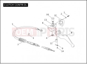 Harley-Davidson 2004 TOURING ROAD KING  - FLHRI CLUTCH CONTROL