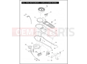 Harley-Davidson 2004 TOURING ROAD KING  - FLHRI FUEL TANK INSTRUMENTS - FLHRS & FLHRSI MODELS