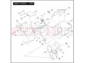 Harley-Davidson 2004 TOURING ELECTRA GLIDE STANDARD  - FLHT INNER FAIRING - FLTRI