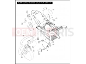 HARLEY-DAVIDSON VRSCA V-ROD  - VRSCA TURN SIGNAL MODULE & IGNITION SWITCH