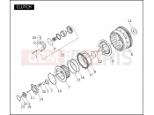 HARLEY-DAVIDSON VRSCA V-ROD 98  - VRSCA 98 CLUTCH