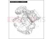 HARLEY-DAVIDSON VRSCA V-ROD 98  - VRSCA 98 ENGINE ASSEMBLY - COMPLETE