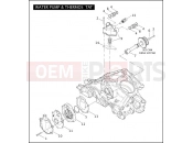 HARLEY-DAVIDSON VRSCA V-ROD 98  - VRSCA 98 WATER PUMP & THERMOSTAT