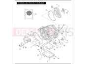 HARLEY-DAVIDSON VRSCB V-ROD  - VRSCB COVERS, OIL PAN/FILTER/PICKUP