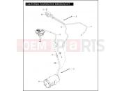 HARLEY-DAVIDSON VRSCB V-ROD 98  - VRSCB 98 CALIFORNIA EVAPORATIVE EMISSIONS KIT