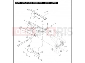 HARLEY-DAVIDSON VRSCB V-ROD 98  - VRSCB 98 REAR FORK, DEBRIS DEFLECTOR & BELT GUARD