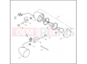 HARLEY-DAVIDSON CVO SOFTAIL DEUCE  - FXSTDSE FRONT TURN SIGNALS
