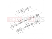 HARLEY-DAVIDSON CVO SOFTAIL DEUCE  - FXSTDSE TRANSMISSION GEARS