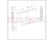 Harley-Davidson 2003 DYNA DYNA SUPER GLIDE T-SPORT  - FXDXT SHOCK ABSORBERS - HYDRAULIC