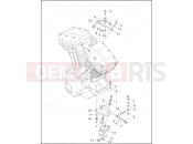 Harley-Davidson 2003 POLICE ROAD KING POLICE ESCORT  - FLHPEI ENGINE MOUNTS AND STABILIZER LINKS