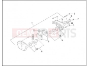 Harley-Davidson 2003 POLICE ROAD KING POLICE ESCORT  - FLHPEI FRONT BRAKE CALIPER
