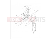 Harley-Davidson 2003 POLICE ROAD KING POLICE ESCORT  - FLHPEI FRONT BRAKE CONTROL