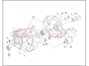 HARLEY-DAVIDSON FAT BOY  - FLSTF CRANKCASE AND ENGINE OIL FILTER - Twin Cam 88Bâ¢