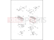 HARLEY-DAVIDSON NIGHT TRAIN  - FXSTB FOOTRESTS & FOOTBOARDS