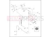 HARLEY-DAVIDSON SPRINGER SOFTAIL  - FXSTSI FUEL TANK - FXSTD - FUEL INJECTED