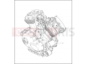 HARLEY-DAVIDSON VRSCA V-ROD  - VRSCA ENGINE ASSEMBLY - COMPLETE