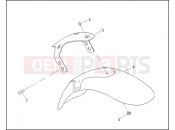 HARLEY-DAVIDSON VRSCA V-ROD  - VRSCA FRONT FENDER