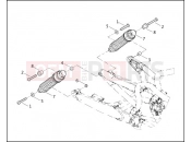 HARLEY-DAVIDSON VRSCA V-ROD  - VRSCA SHOCK ABSORBERS - HYDRAULIC