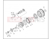 HARLEY-DAVIDSON VRSCA V-ROD 98  - VRSCA 98 CLUTCH