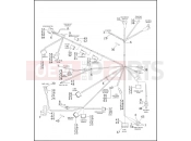 Harley-Davidson 2002 CVO/CUSTOM CVO DYNA WIDE GLIDE  - FXDWG3 WIRING HARNESS (2 OF 2)