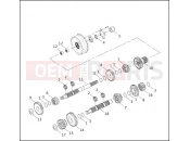 Harley-Davidson 2002 DYNA DYNA SUPER GLIDE  - FXD TRANSMISSION GEARS