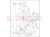 Harley-Davidson 2002 POLICE DYNA DEFENDER  - FXDP WIRING HARNESS (2 OF 2)