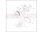 Harley-Davidson 2002 POLICE ELECTRA GLIDE STANDARD POLICE  - FLHTPI AIR CLEANER