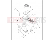 Harley-Davidson 2002 POLICE ELECTRA GLIDE STANDARD POLICE  - FLHTPI FUEL TANK INSTRUMENTS - FLHPI & FLHPEI