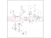 Harley-Davidson 2002 SIDECAR FLHTCU/I SIDECAR  - SIDECAR FOR FLHTCU/I AUXILIARY/FOG LAMPS & FRONT TURN SIGNALS