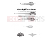 Harley-Davidson 2002 SOFTAIL FAT BOY  - FLSTFI FUEL TANK TRIM