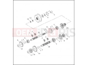 HARLEY-DAVIDSON SOFTAIL STANDARD  - FXST TRANSMISSION GEARS