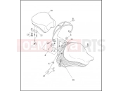 HARLEY-DAVIDSON NIGHT TRAIN  - FXSTBI SEATS - FLSTS/I