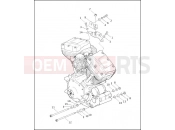 HARLEY-DAVIDSON SPRINGER SOFTAIL  - FXSTSI ENGINE MOUNTS