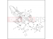 HARLEY-DAVIDSON VRSCA V-ROD  - VRSCA FRAME & JIFFY STAND