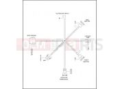 HARLEY-DAVIDSON VRSCA V-ROD  - VRSCA WIRING HARNESS, ENGINE