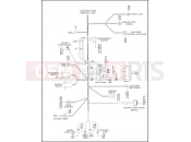 Harley-Davidson 2002 VRSC VRSCA V-ROD 98  - VRSCA 98 WIRING HARNESS (2 OF 2)