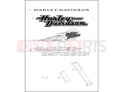Harley-Davidson 2001 DYNA DYNA LOW RIDER  - FXDL FUEL TANK TRIM (DECALS)