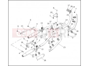 Harley-Davidson 2001 DYNA DYNA SUPER GLIDE SPORT  - FXDX EXHAUST SYSTEM