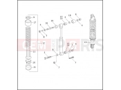 Harley-Davidson 2001 DYNA DYNA SUPER GLIDE SPORT  - FXDX SHOCK ABSORBERS - HYDRAULIC