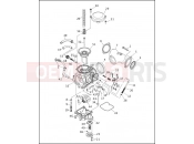 Harley-Davidson 2001 POLICE DYNA DEFENDER  - FXDP CARBURETOR (2 OF 2)