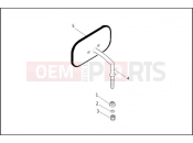 Harley-Davidson 2001 SIDECAR FLHT/I SIDECAR  - SIDECAR FOR FLHT/I MIRRORS