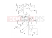 Harley-Davidson 2001 SOFTAIL HERITAGE SPRINGER  - FLSTS WIRING HARNESS, MAIN - CARBURETED (2 OF 2)