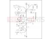 Harley-Davidson 2001 TOURING ROAD GLIDE  - FLTRI WIRING HARNESS, E.F.I. - FUEL INJECTED MODELS