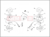 HARLEY-DAVIDSON DYNA LOW RIDER  - FXDL HANDLEBAR SWITCHES