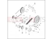 Harley-Davidson 2000 SIDECAR FLHT/I SIDECAR  - SIDECAR FOR FLHT/I BELTS, CHAINS & SPROCKETS (2 OF 2)