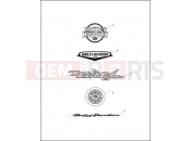 Harley-Davidson 2000 SIDECAR FLHT/I SIDECAR  - SIDECAR FOR FLHT/I FUEL TANK TRIM